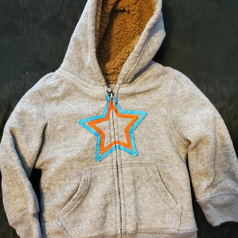 Children's Place fleece lined hoodie